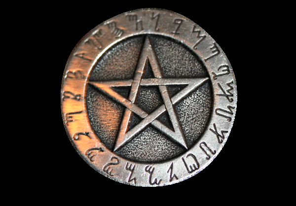 古铜色五角星游戏硬币png元素