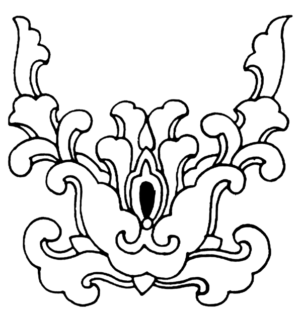 花鳥(niǎo)圖案?jìng)鹘y(tǒng)裝飾0138