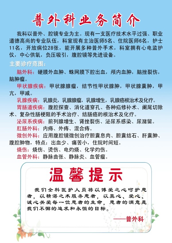 醫(yī)院展板圖片