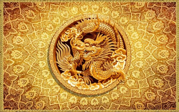浮雕金龍