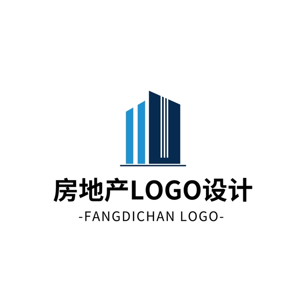 簡(jiǎn)約大氣創(chuàng)意房地產(chǎn)logo標(biāo)志設(shè)計(jì)