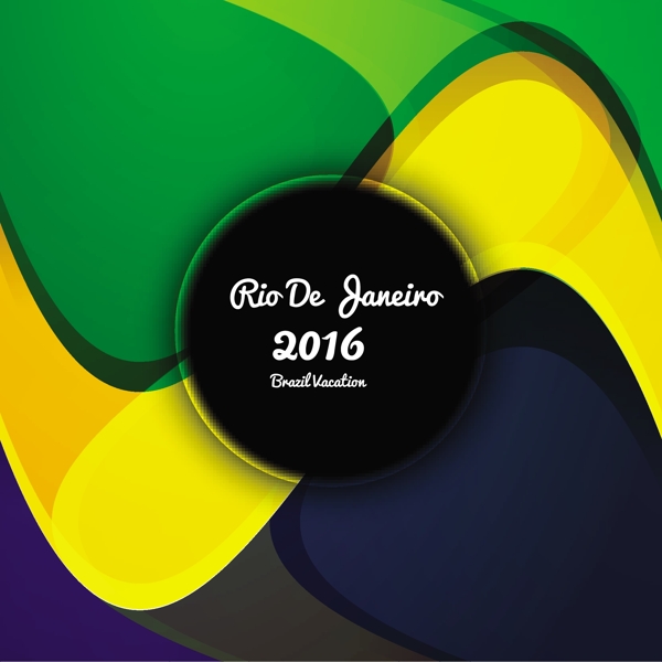 2016巴西抽象背景素材