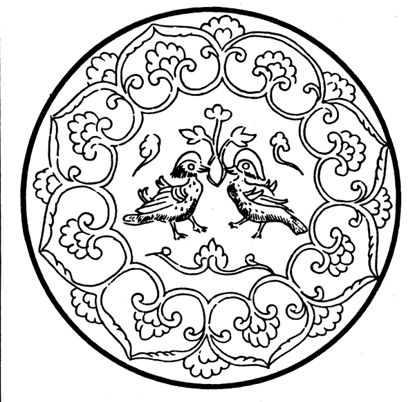 裝飾圖案隋唐五代圖案中國傳統(tǒng)圖案546