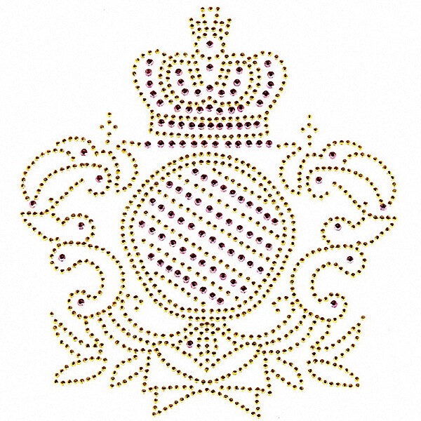 燙鉆徽章標(biāo)記皇冠免費(fèi)素材