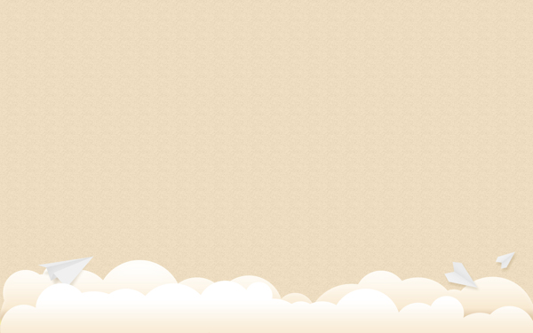 清新白色云朵淘寶全屏banner背景