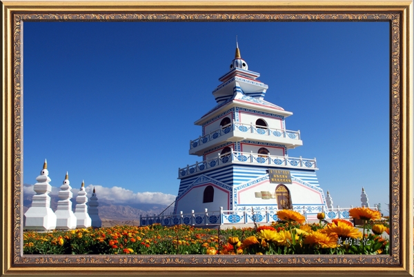 蒙古察哈尔纪念塔图片