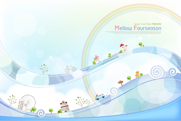 夢(mèng)幻風(fēng)景夢(mèng)幻背景圖片