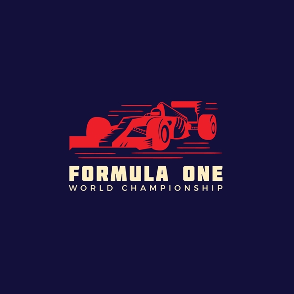 F1方程式赛车俱乐部标志LOG
