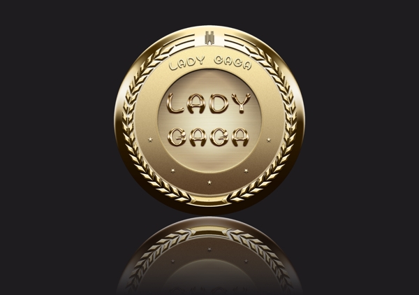 LADYGAGA奖牌设计图片