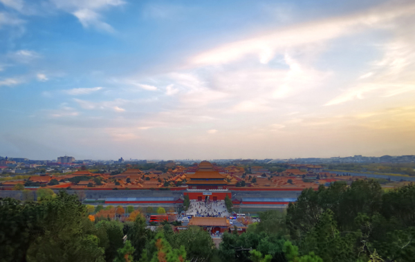 北京紫禁城故宫博物馆全景图片