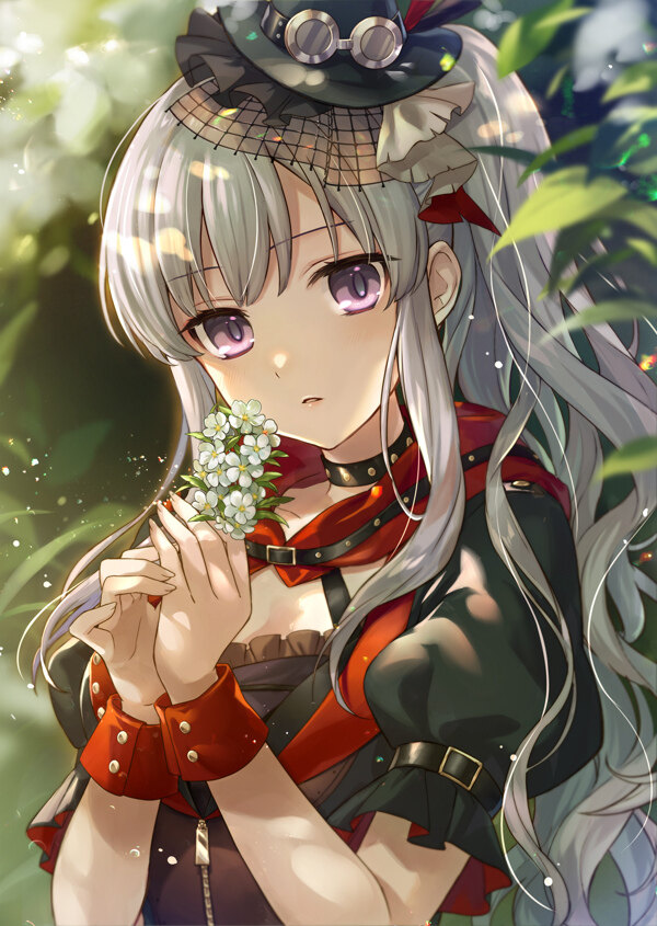 彩色動漫人物插畫背景
