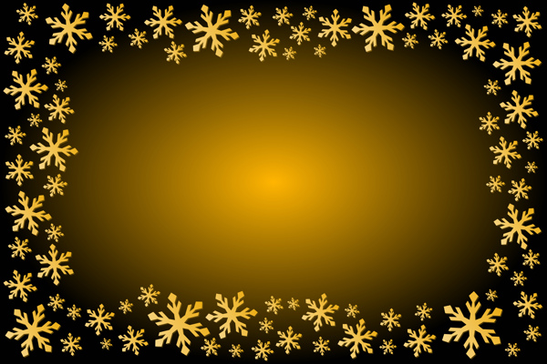 黄色圣诞背景图片