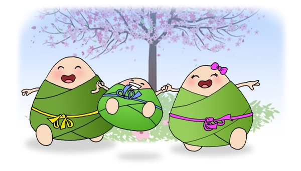 端午吉祥物粽娃素材下載