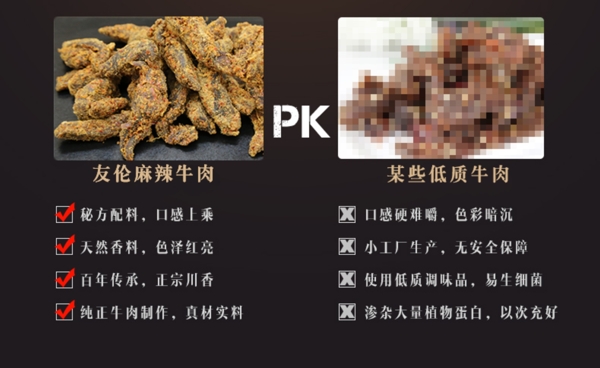 食品對(duì)比圖