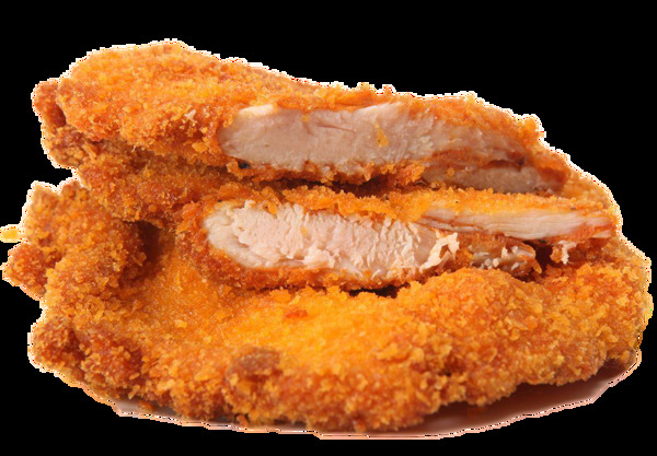 香酥美味的超大多汁肉排