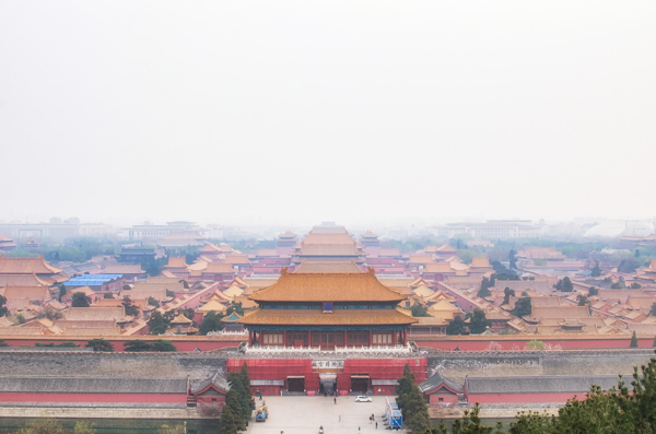 北京故宫全景
