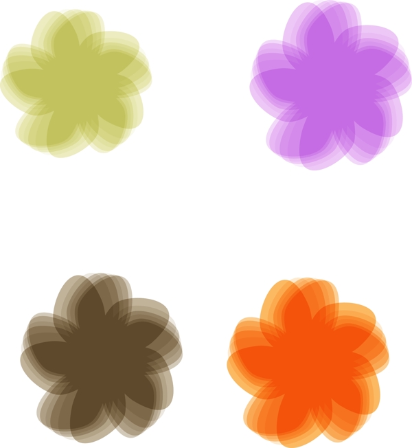 花瓣矢量圖