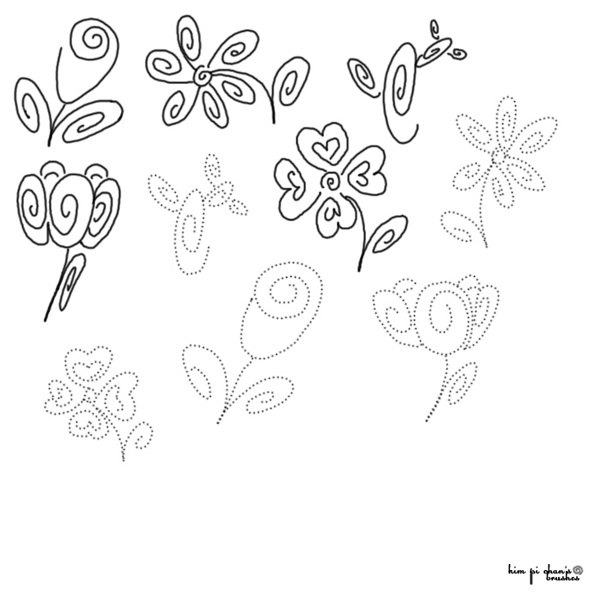 把花擦