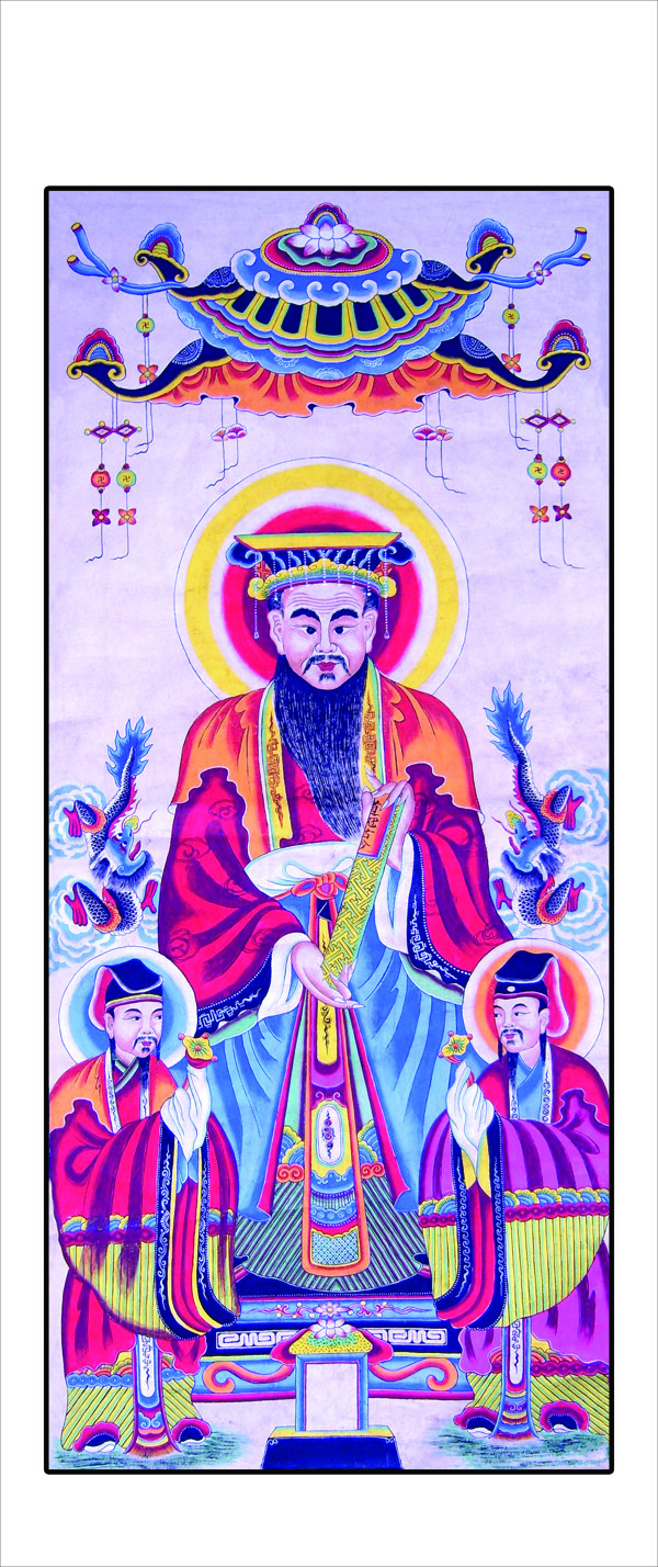 五佛圖片