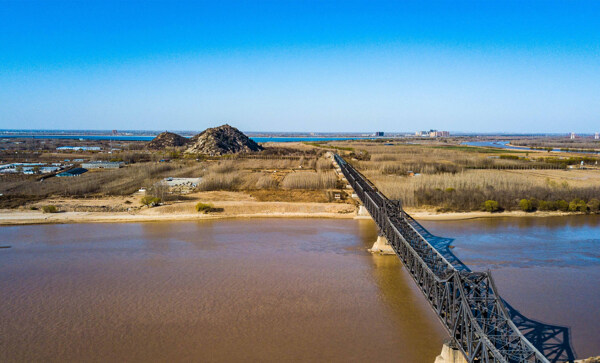 济南黄河大桥图片
