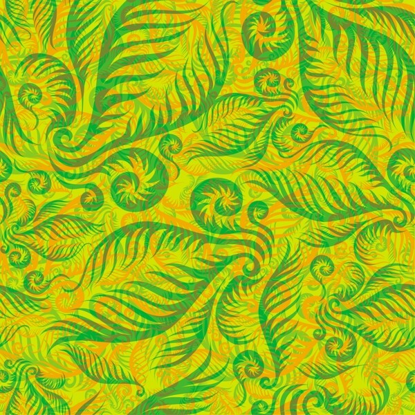 花卉底紋背景矢量圖