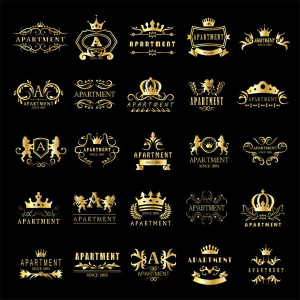 金色皇冠logo設(shè)計(jì)