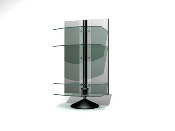 公裝家具之公裝其他006電視柜3D模型
