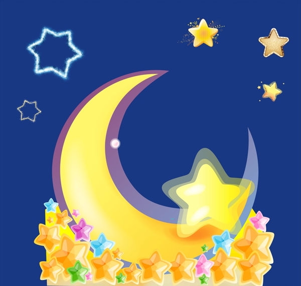 舞臺(tái)布置星空星星月亮