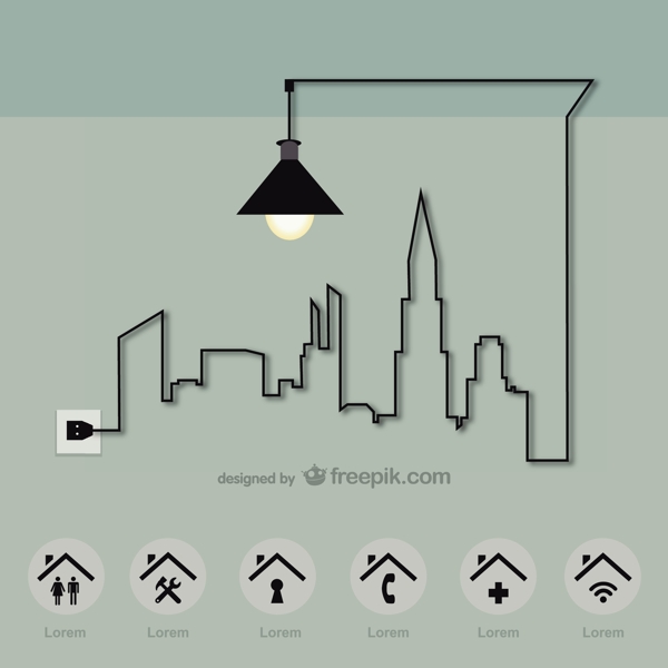 能源城市用一盏灯电缆