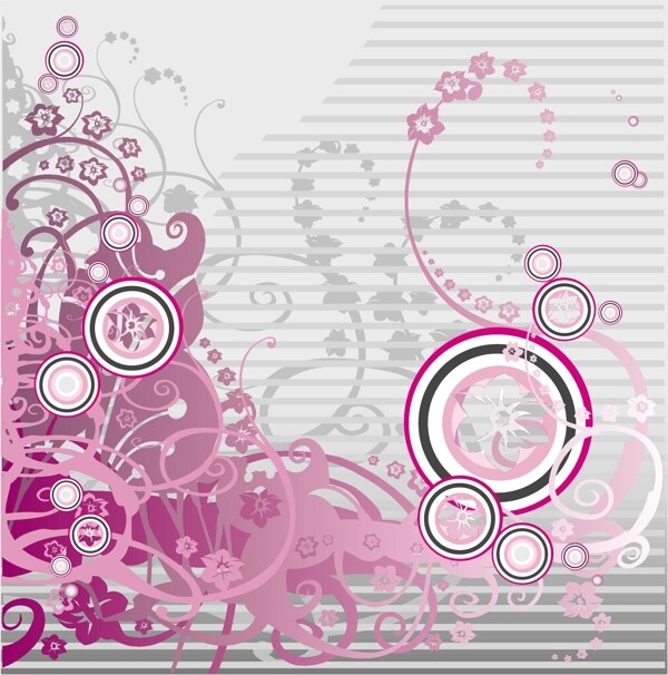 歐美花紋007
