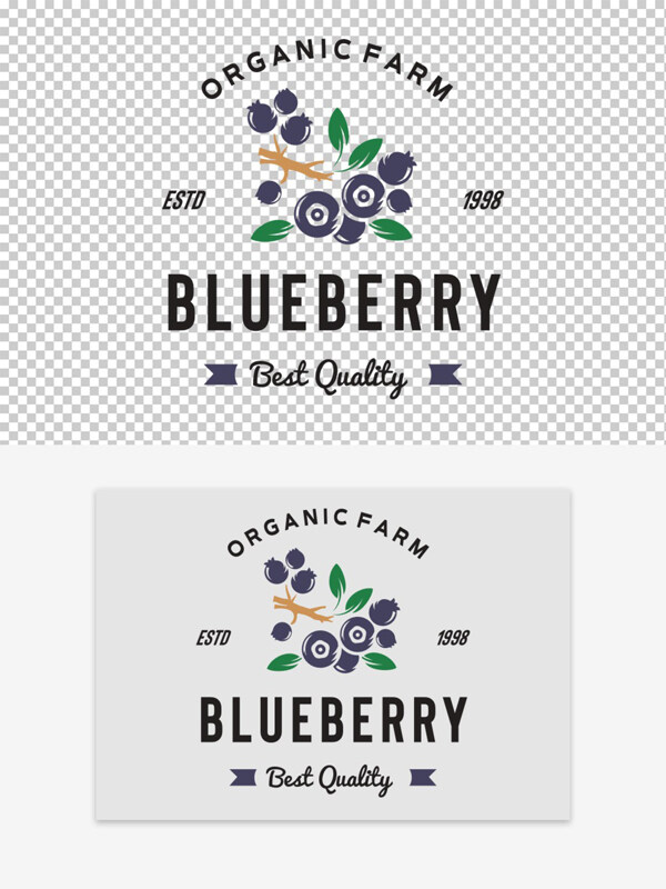 蓝莓标志logo