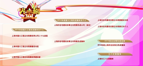 光榮榜圖片