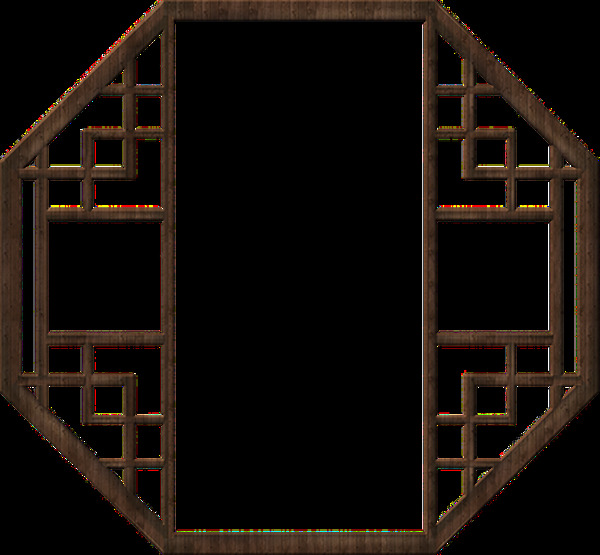 傳統(tǒng)門窗透明裝飾素材