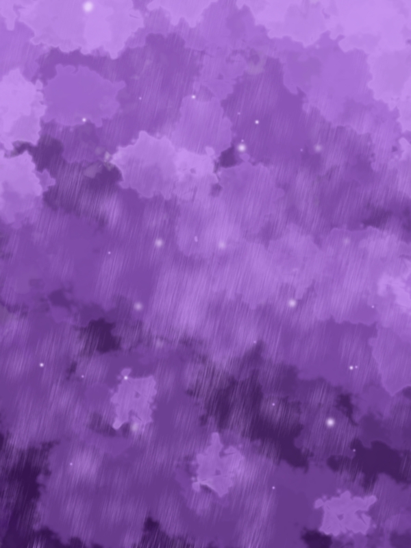 紫色星空水粉背景