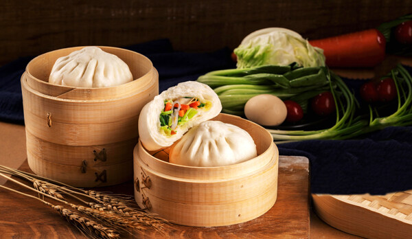 粉丝菜包