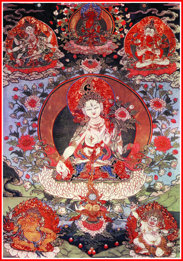 日喀则唐卡佛教佛法佛经佛龛唐卡全大藏族文化16图片