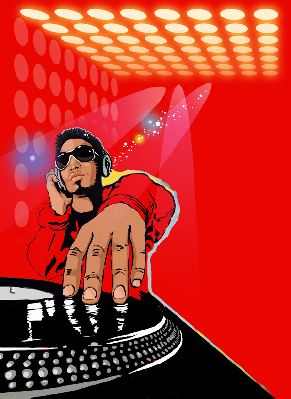 DJ音乐师漫画