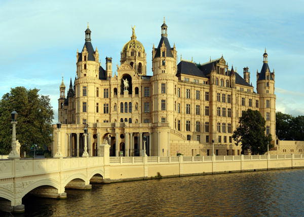 卢森堡宫殿城堡摄影图片
