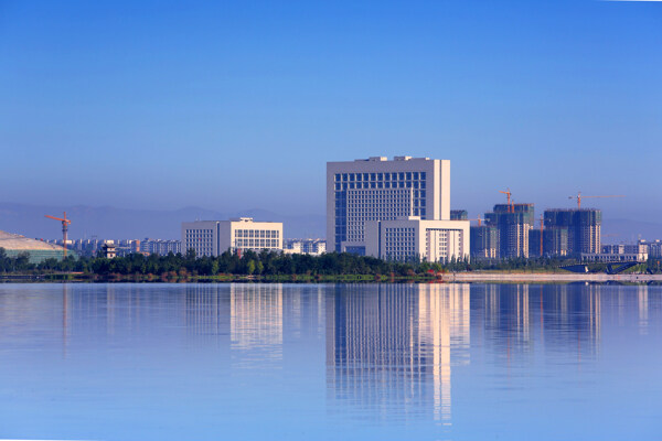 文瀛湖畔太阳宫图片