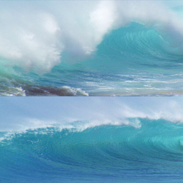 海浪浪卷图片
