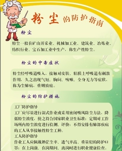 粉尘的危害图片