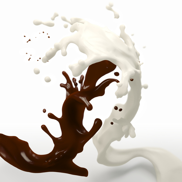 动感巧克力牛奶图片