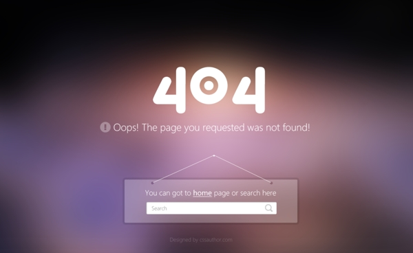 404错误页面素材下载