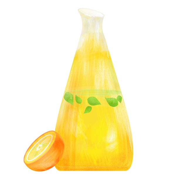 一杯鲜橙汁果汁