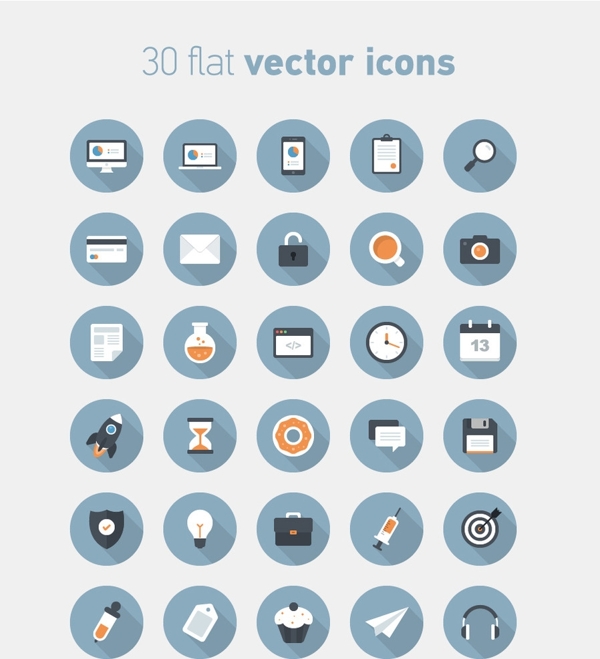 扁平化图标图片
