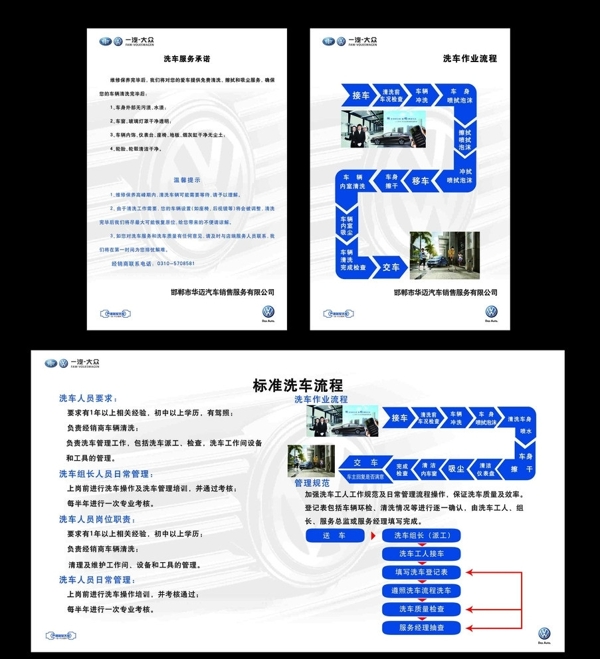 一汽大众洗车流程