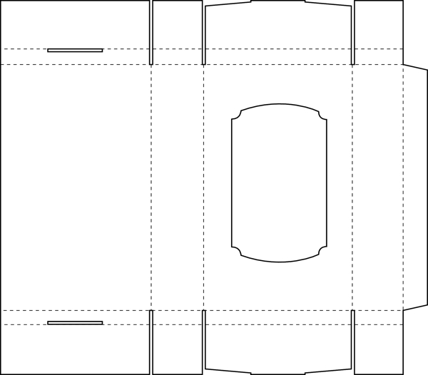 30包装盒展开矢量图盒子外包装矢量纸盒折叠图