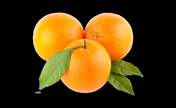 新鲜橙子png元素