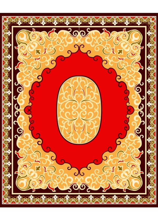 欧式地毯客厅地毯图地毯图案