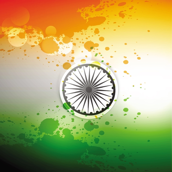 蹩脚的印度国旗的设计